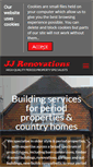 Mobile Screenshot of jjrenovations.co.uk